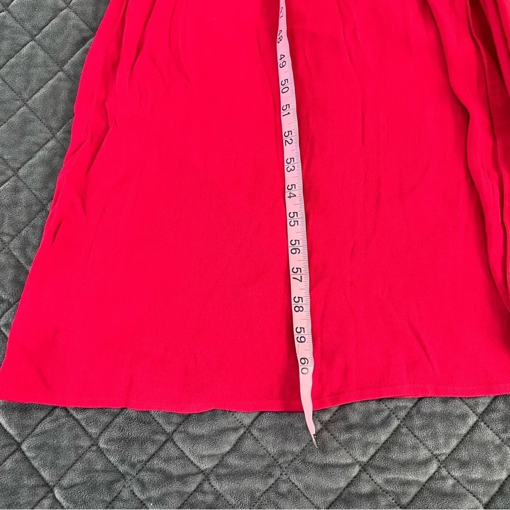 NBD Bebe Maxi Dress Women’s XS Dress Stephania Lace Backless Red Slit